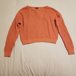 slightly cropped sweater